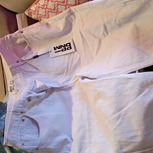 Princess Polly White Maxi Pants